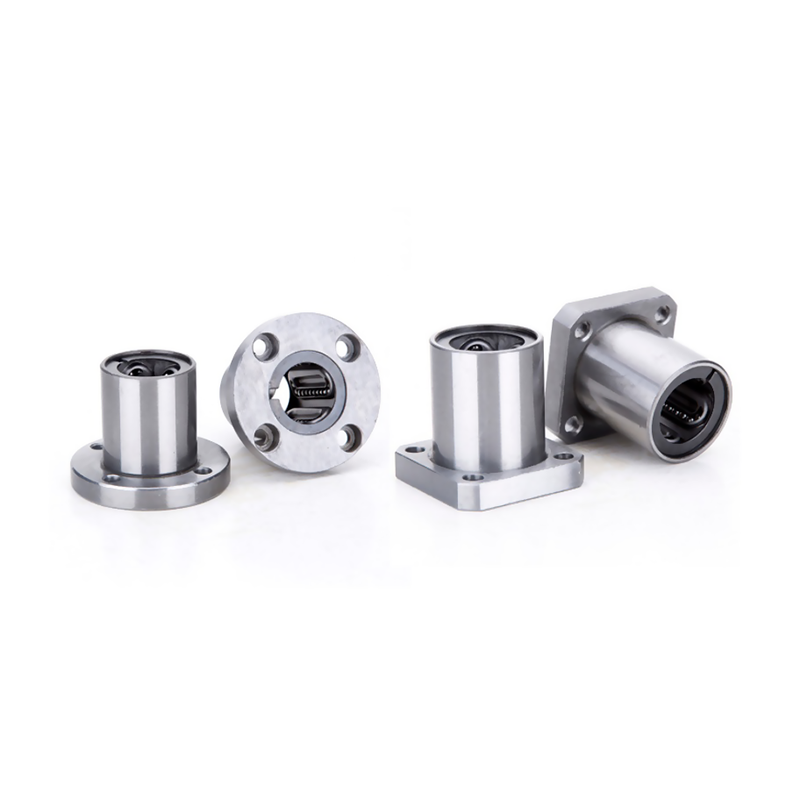 Rodamiento lineal de acero con soporte de acero LMF-GA LMK-GA