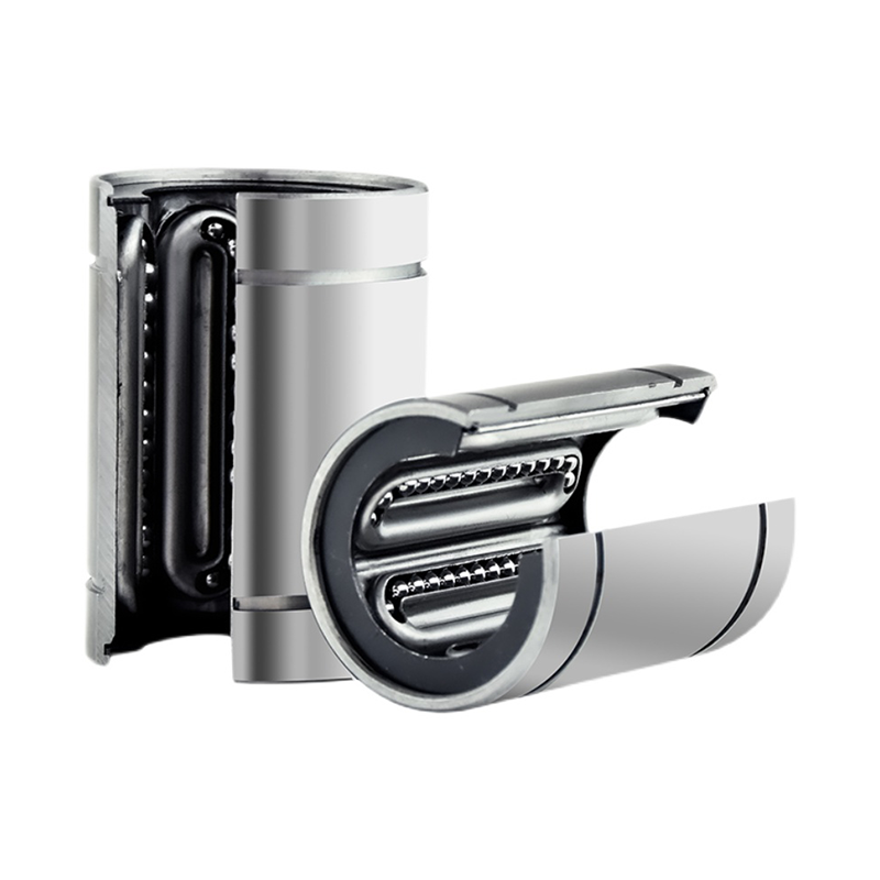 Rodamiento lineal de acero con soporte de acero LM-GA OP